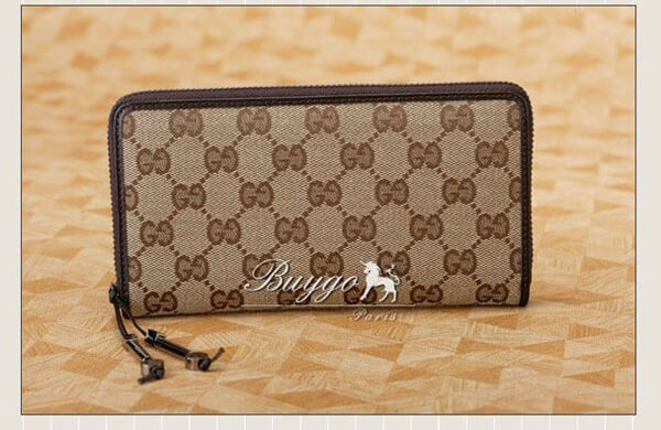 グッチ 財布 スーパーコピーグッチ ラウンドファスナー式財布 ベージュ×ダークブラウン 242635 FWCGN 8655 グッチ 財布 スーパーコピーグッチ ラウンドファスナー式財布 ベージュ×ダークブラウン 242635 FWCGN 8655