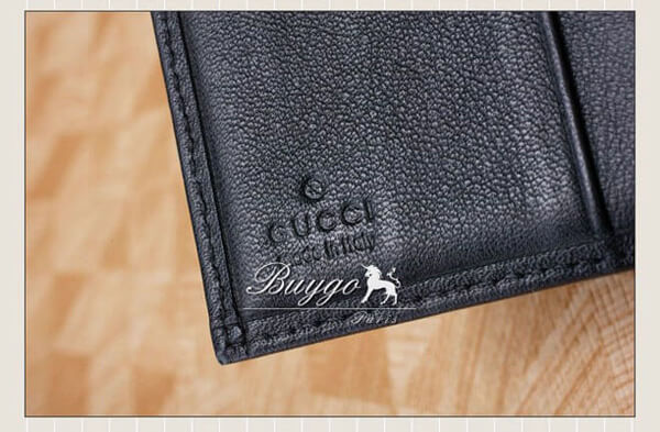 グッチ 財布 スーパーコピーグッチ 245224 AF41N 1000 ディアマンテレザー 二つ折り財布 ブラック グッチ 財布 スーパーコピーグッチ 245224 AF41N 1000 ディアマンテレザー 二つ折り財布 ブラック