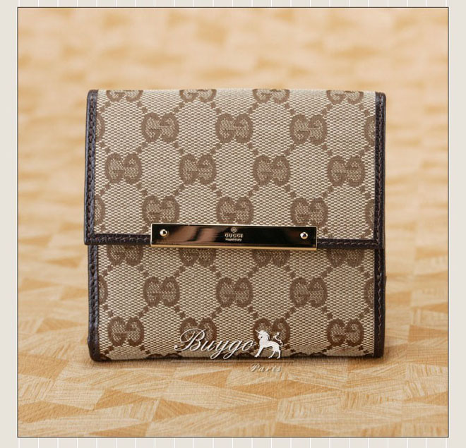 グッチ 財布 スーパーコピーグッチ GG柄 Wホック財布 112664 F40IR 9643 ベージュ/Dブラウン グッチ 財布 スーパーコピーグッチ GG柄 Wホック財布 112664 F40IR 9643 ベージュ/Dブラウン
