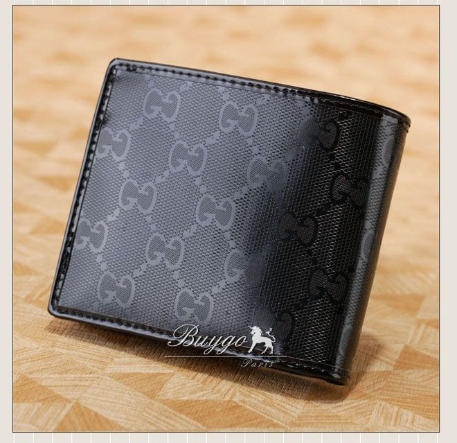 グッチ 財布 スーパーコピーグッチ PVC×レザー メンズ 二つ折り財布 ブラック 181671 A0V1N 1000 グッチ 財布 スーパーコピーグッチ PVC×レザー メンズ 二つ折り財布 ブラック 181671 A0V1N 1000