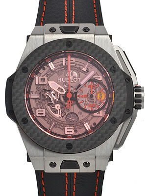 ウブロ ビッグバン スーパーコピーフェラーリ チタニウム 401.NQ.0123.VR ウブロ ビッグバン スーパーコピーフェラーリ チタニウム 401.NQ.0123.VR