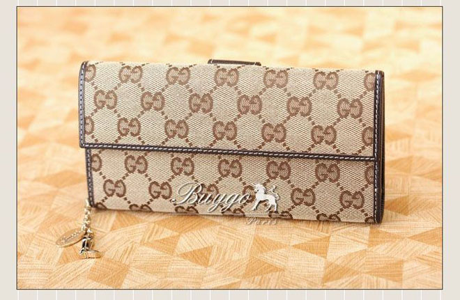 グッチ 財布 スーパーコピーグッチ GGキャンバス Wホック長財布ベージュ×ダークブラウン154181 グッチ 財布 スーパーコピーグッチ GGキャンバス Wホック長財布ベージュ×ダークブラウン154181