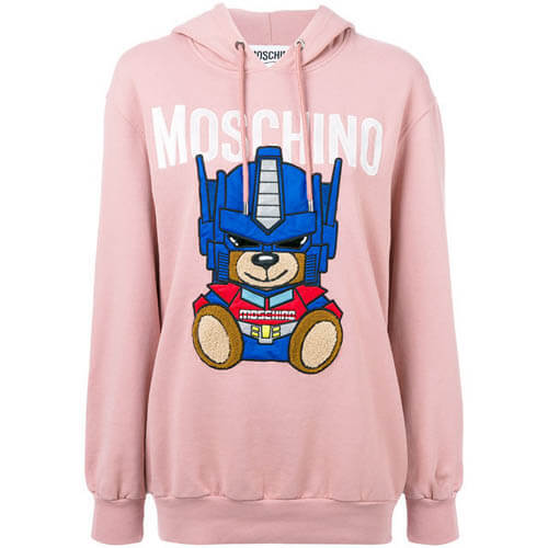 モスキーノ コピーMOSCHINO 2018 sweat Transforme スウェット パーカー