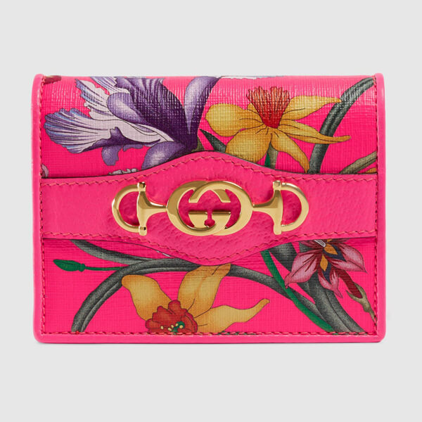 グッチ フローラ 19春夏 フローラ プリント スプリーム キャンバス カードケース FUCHSIA(536353 92XAX 5681) グッチ フローラ 19春夏 フローラ プリント スプリーム キャンバス カードケース FUCHSIA(536353 92XAX 5681)