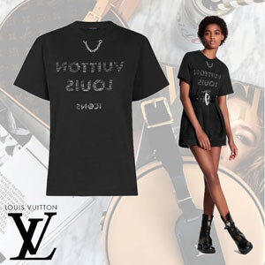 ★ ルイヴィトン Tシャツ 偽物★プリントTシャツ★1A61L8