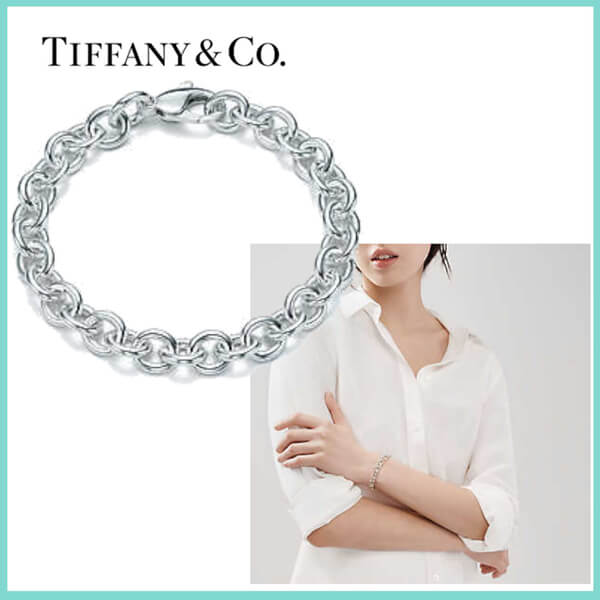 ティファニー ブレスレット コピー Tiffany&amp;Co ラウンド リンク ブレスレット