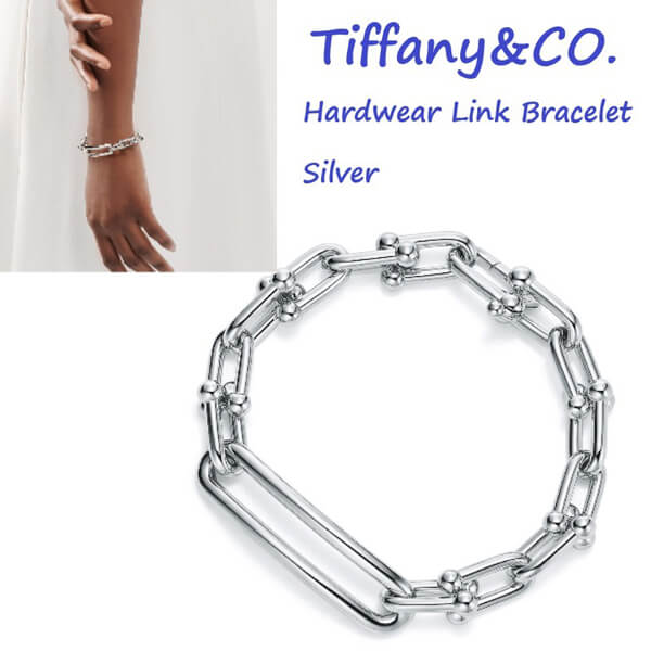 ティファニー コピー リンクブレスレット HardwearSilver スターリングシルバー