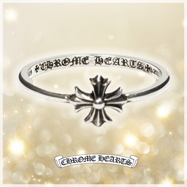 クロムハーツ コピー TINY CH CROSS BANGLE BRACELET