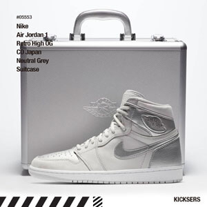 人気話題！ナイキ エアージョーダン スニーカー コピー ナイキ Air Jordan 1 CO Japan Tokyo Grey &quot;Suitcase&quot;