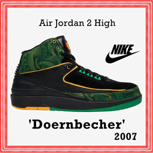 斬新デザイン★ナイキ AIR JORDANコピー 2 RETRO &quot;doernbecher&quot;★Green318304-071