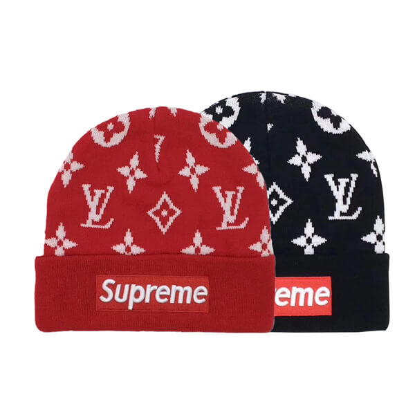 シュプリーム ニット 帽 偽物 シュプリーム Big Logo Knit キャップ