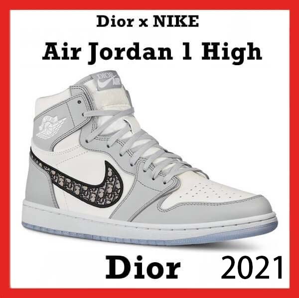 ナイキ ディオール 偽物 コラボ★激レアコラボ☆コラボ ディオール Air Jordan 1 Retro high OG スニーカー