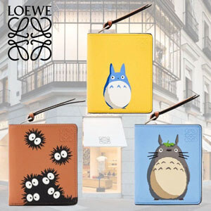 コラボ先行販売♪ロエベ トトロ 財布★21SS ジップウォレット偽物