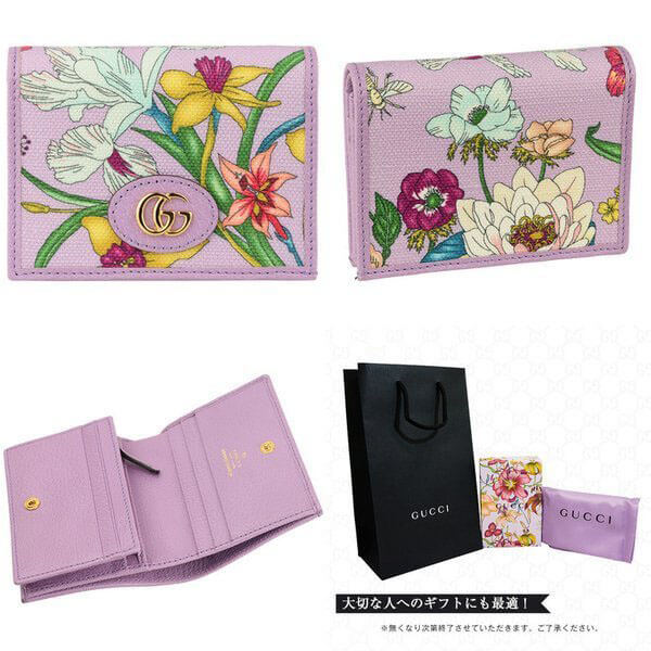 グッチ フローラプリント ウォレット 偽物 577347 9ZJAJ グッチ フローラプリント ウォレット 偽物 577347 9ZJAJ