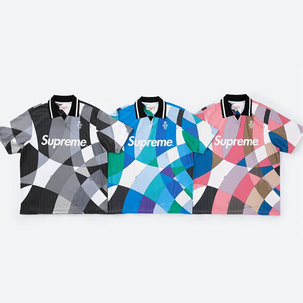 ♦コラボ激レア!シュプリームTシャツ コピー× EMILIO PUCCI &quot;Soccer Jersey&quot;