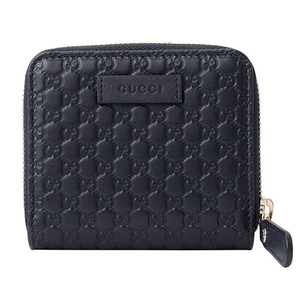 大人気グッチ GG シマ レザー折りたたみ コンパクト財布コピー449395 BMJ1G 大人気グッチ GG シマ レザー折りたたみ コンパクト財布コピー449395 BMJ1G