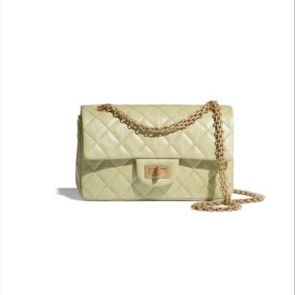シャネル 22.5 ミニ ハンドバッグコピー ＊ブロンズ チェーン AS0874 B01441 N5204