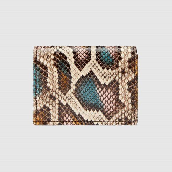 グッチ〔GGマーモント〕パイソン カードケースコピー456126 EYXAG 9562 グッチ〔GGマーモント〕パイソン カードケースコピー456126 EYXAG 9562