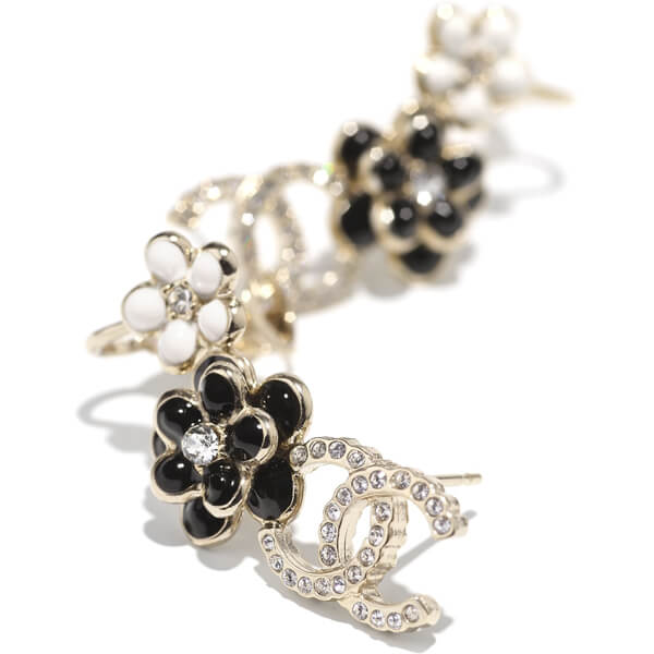 シャネル★レディース コピーピアス ストラス &amp; レジンAB5692 B04966 NB288