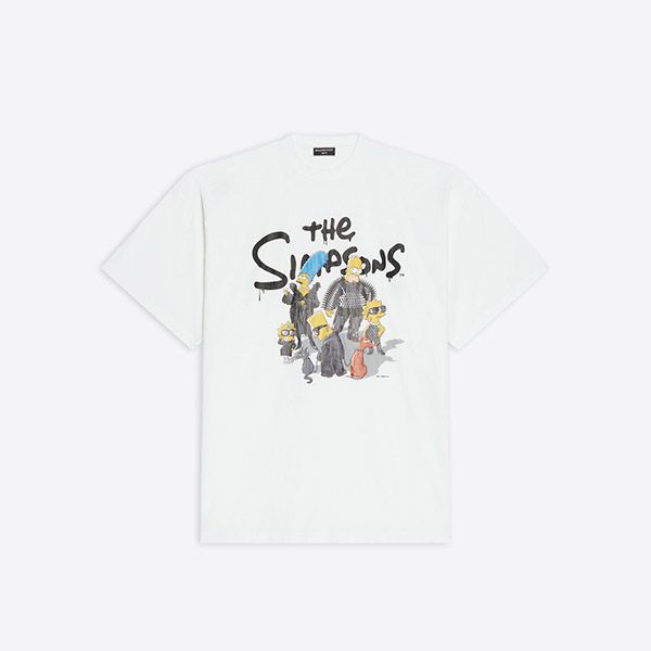 バレンシアガ ザシンプソンズ コラボ Tシャツ 偽物 676589TLVG77200 バレンシアガ ザシンプソンズ コラボ Tシャツ 偽物 676589TLVG77200