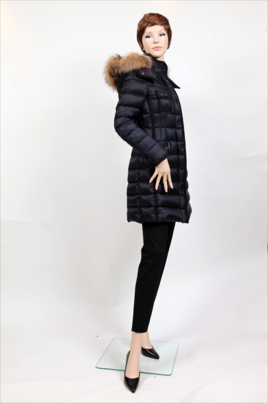モンクレール ダウン コピー ネイビー MONCLER モンクレール HERMIFUR エルミファー レディース ダウンコート 2017-2018年秋冬新作