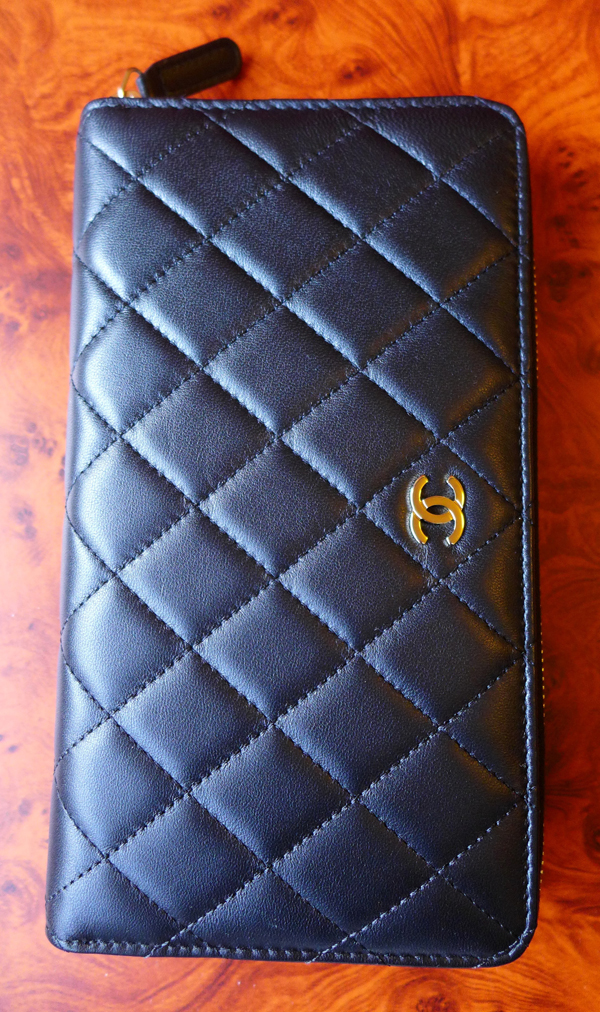 シャネルオーガナイザーBKラムスキンゴールド金具 A80759 コピー